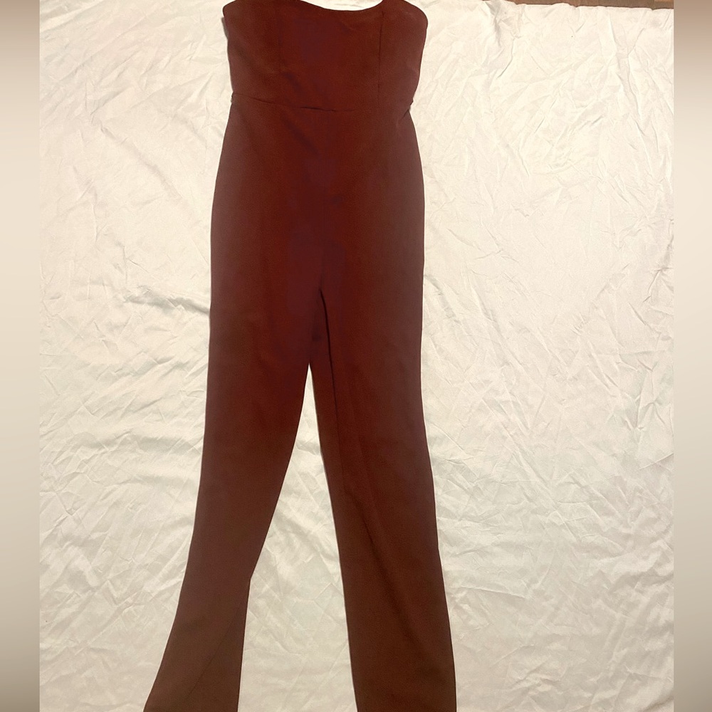 Shein- Maroon Jumpsuit